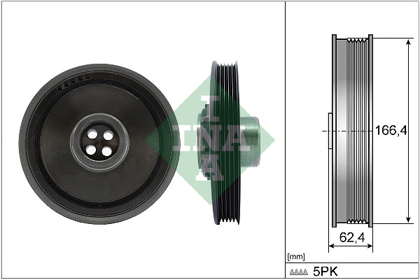 Belt Pulley, crankshaft (WG2189432)