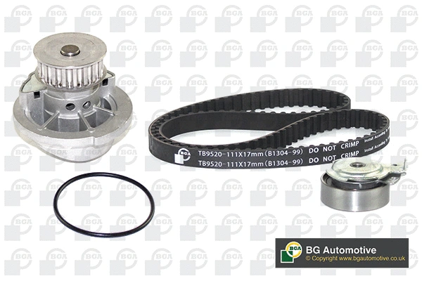 Water Pump & Timing Belt Kit (WG1488083)