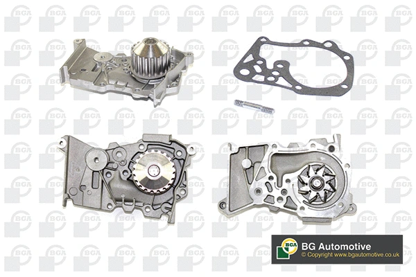 Water Pump, engine cooling (WG1489107)