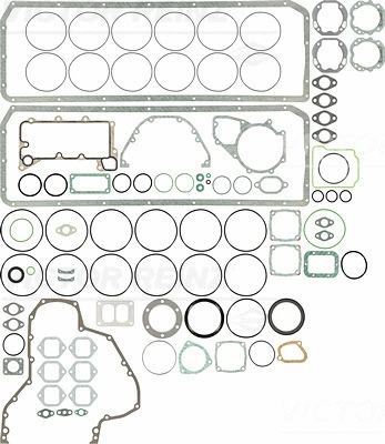 Gasket Kit, crankcase (WG1241803)