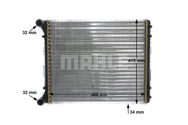 Radiator, engine cooling