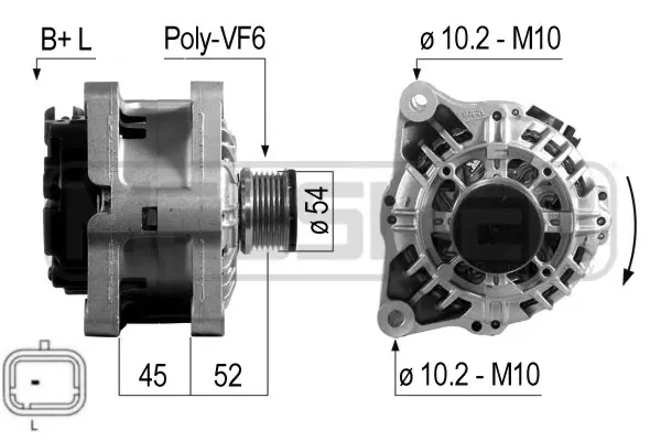 Alternator (WG2012172)
