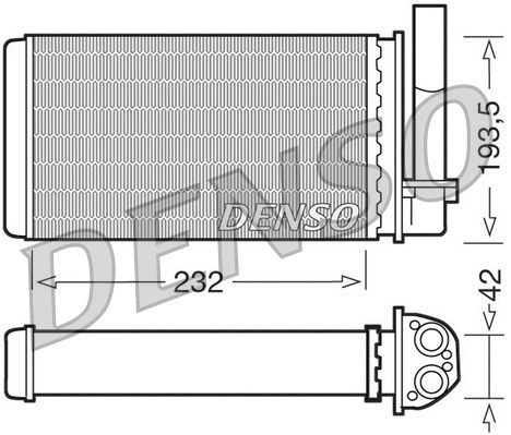 Heat Exchanger, interior heating (WG1919977)