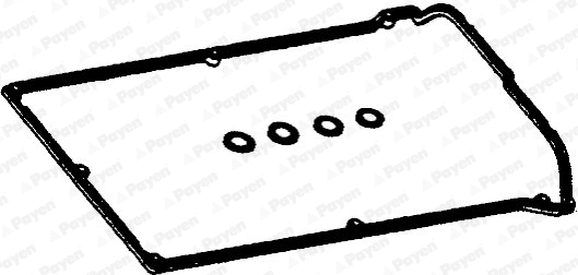 Gasket Set, cylinder head cover (WG1176980)