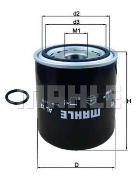 Air Dryer Cartridge, compressed-air system (WG1214681)
