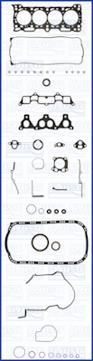 Full Gasket Kit, engine (WG1164597)
