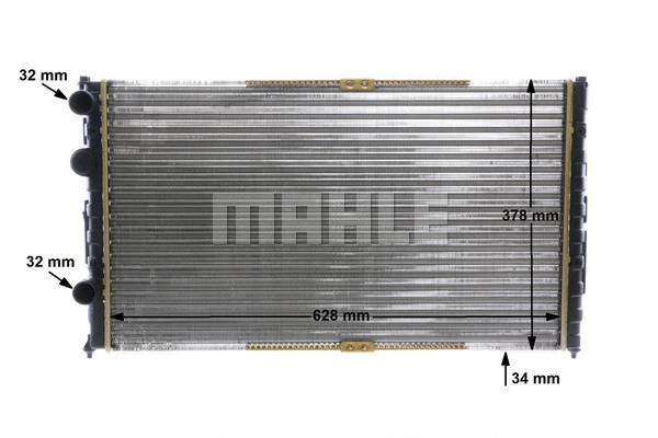 Radiator, engine cooling