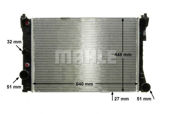 Radiator, engine cooling