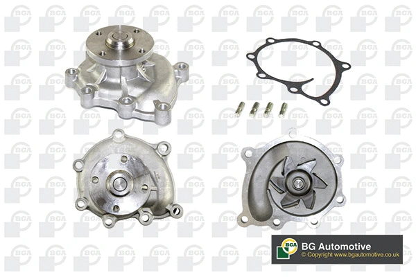 Water Pump, engine cooling (WG1489488)