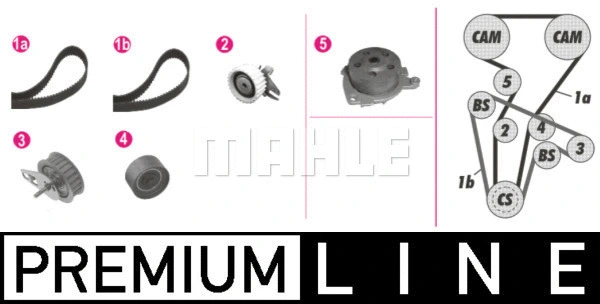 Water Pump & Timing Belt Kit
