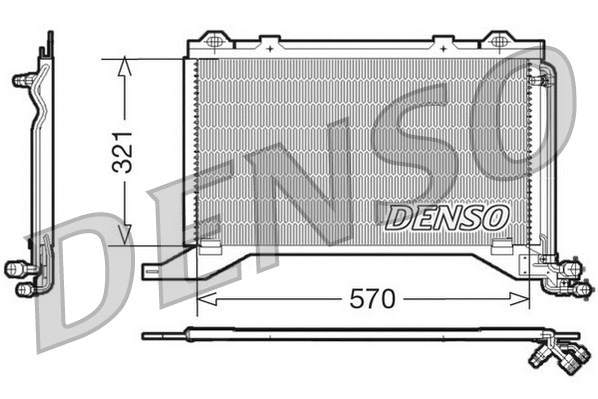 Condenser, air conditioning (WG1917288)