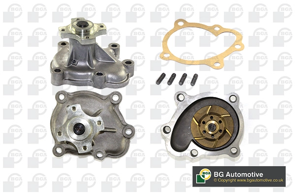 Water Pump, engine cooling (WG1489029)