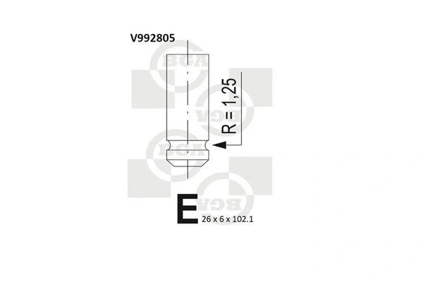 Exhaust Valve (WG1491622)