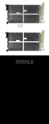 Radiator, engine cooling