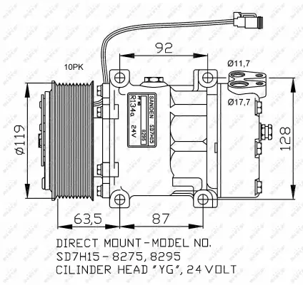 Compressor, air conditioning