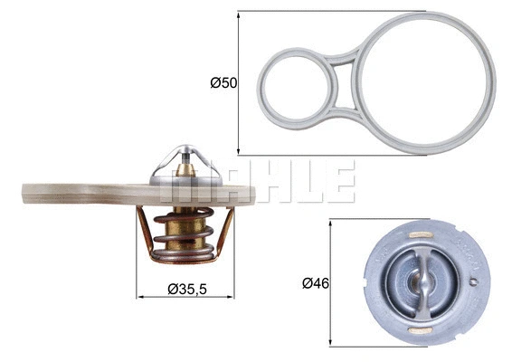 Thermostat, coolant (WG2224803)