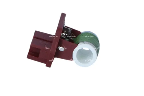 Series resistor, electric motor (radiator fan)