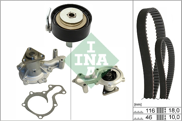 Water Pump & Timing Belt Kit (WG2112186)