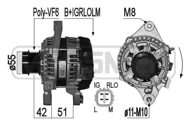 Alternator (WG2011253)