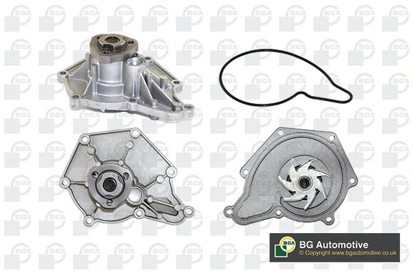 Water Pump, engine cooling (WG1489541)