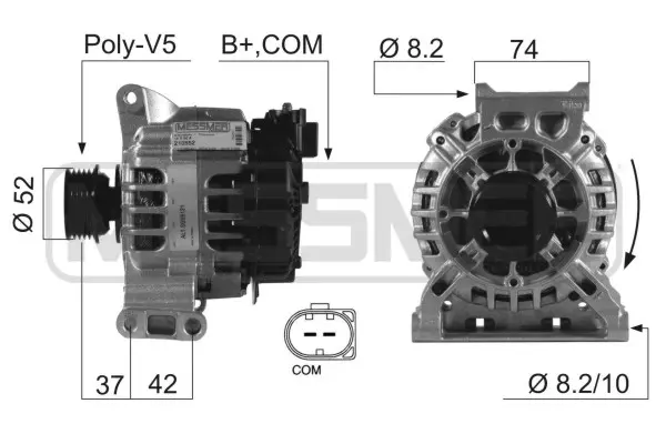Alternator (WG2012033)