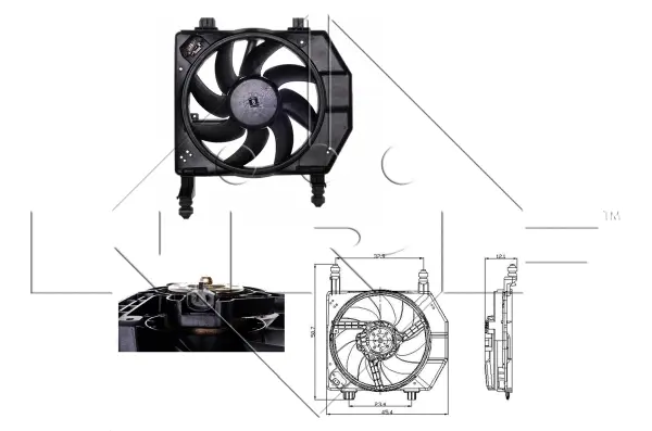 Fan, engine cooling (WG1720174)