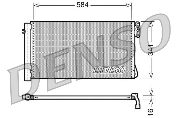 Condenser, air conditioning (WG1917122)