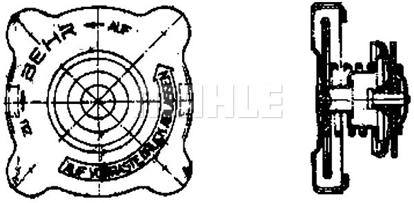 Cap, radiator (WG2184205)