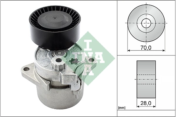Belt Tensioner, V-ribbed belt (WG1253169)