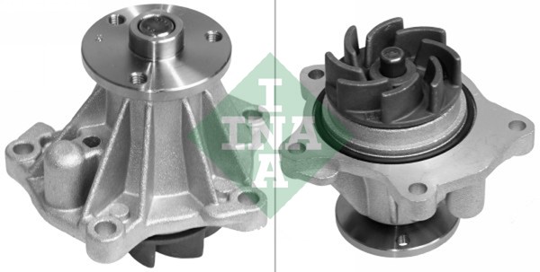 Water Pump, engine cooling (WG1780729)