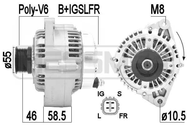 Alternator (WG2011352)