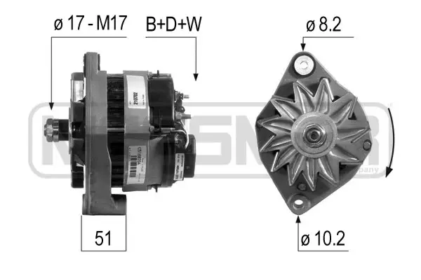 Alternator (WG2012170)