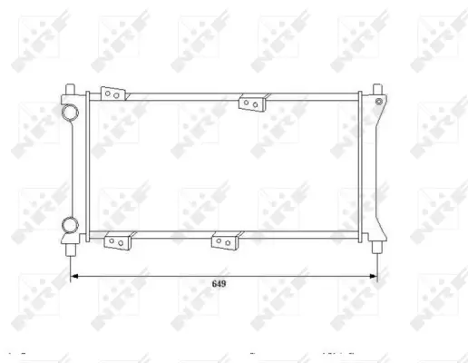 Radiator, engine cooling