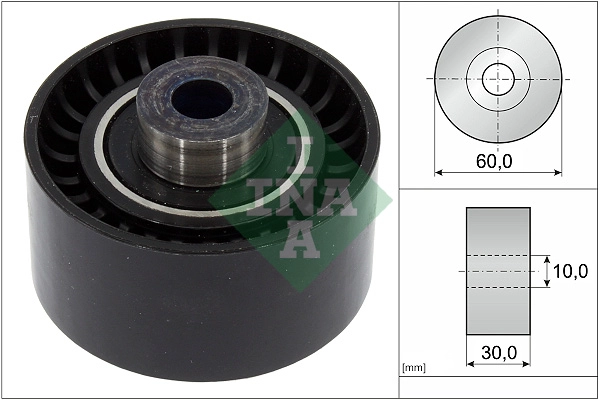 Deflection/Guide Pulley, timing belt (WG1252851)