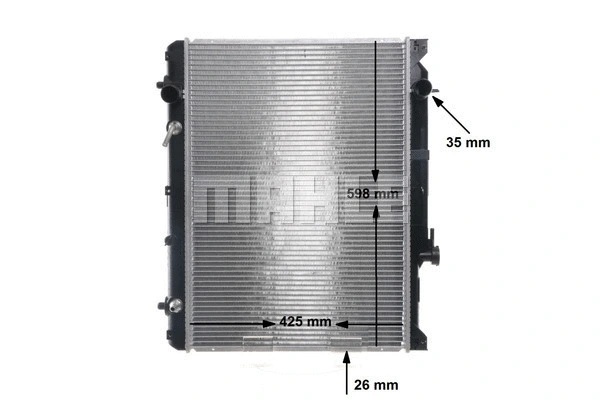 Radiator, engine cooling