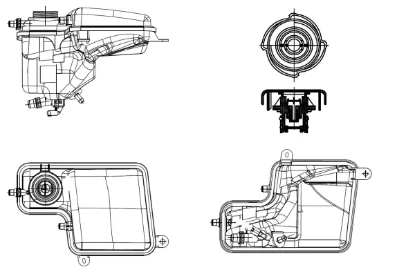 Expansion Tank, coolant (WG2161605)