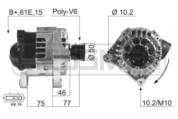 Alternator (WG2012028)