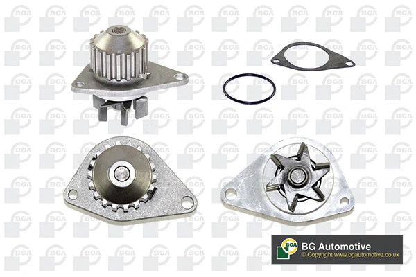 Water Pump, engine cooling (WG1489146)