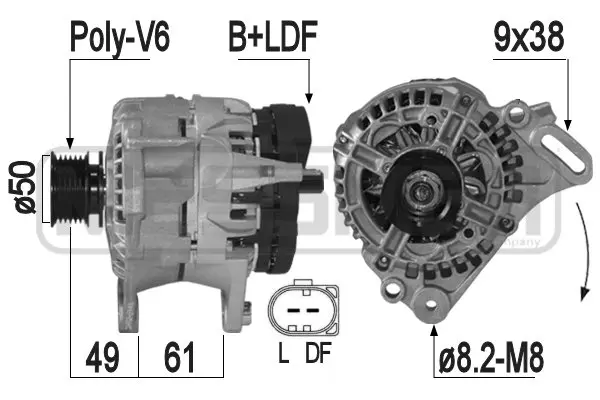 Alternator (WG2011256)