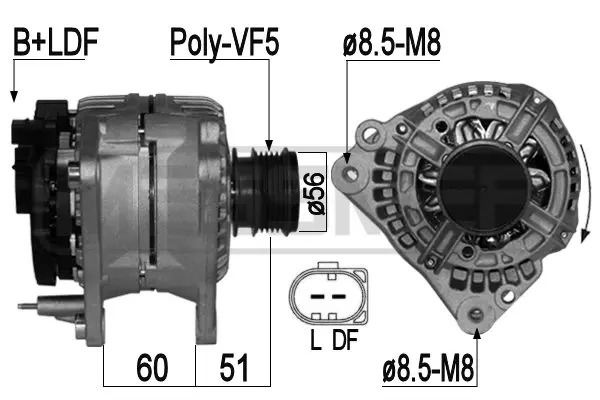 Alternator (WG2010990)