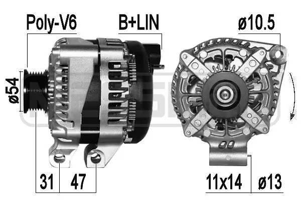Alternator (WG2011370)