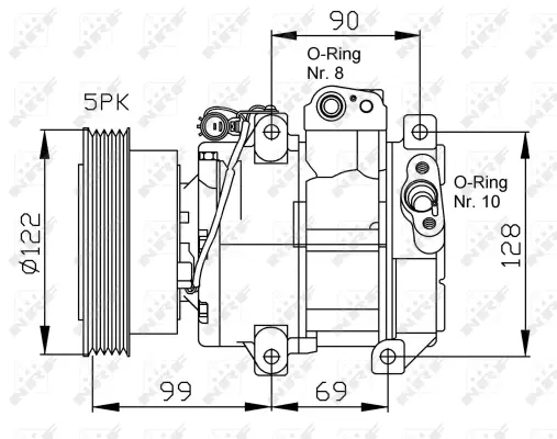 Compressor, air conditioning
