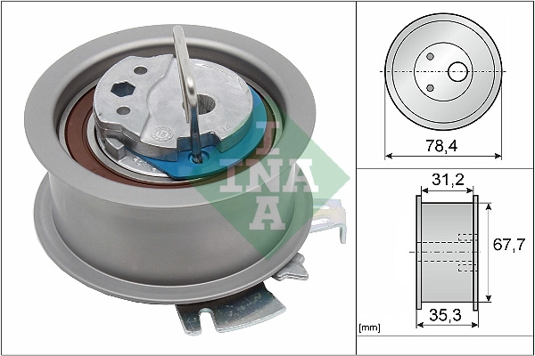 Tensioner Pulley, timing belt (WG1252415)