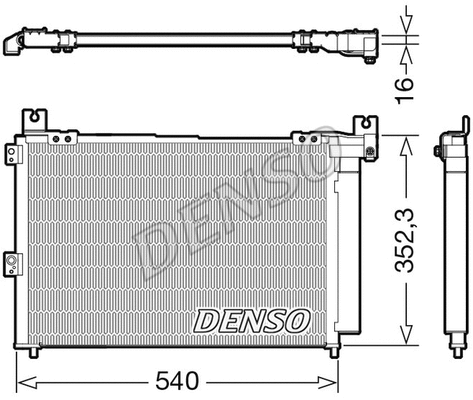 Condenser, air conditioning (WG2169989)