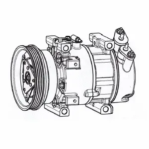 Compressor, air conditioning (WG2039887)