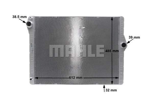 Radiator, engine cooling