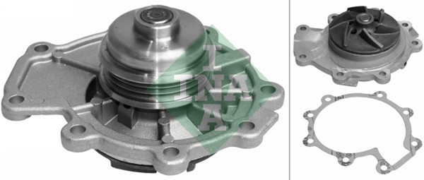 Water Pump, engine cooling (WG1780714)