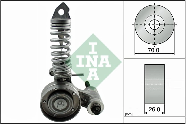 Belt Tensioner, V-ribbed belt (WG1253228)