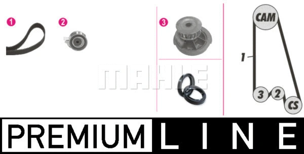Water Pump & Timing Belt Kit