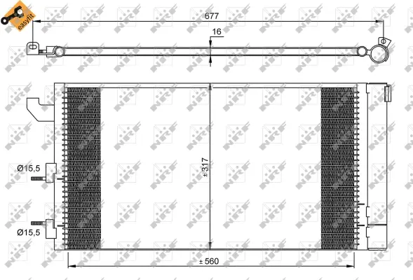 Condenser, air conditioning
